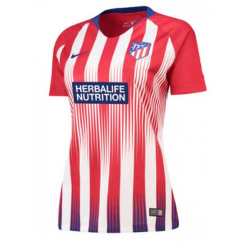 Atletico Madrid 18/19 Women's Home Soccer Jersey Shirt